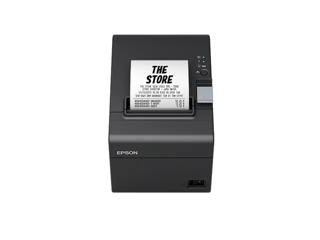 TM-T20III (011): USB + Serial PS Blk EU - Monochrome - Termisk