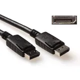 DisplayPort-kabel hane-hane, 3 m, strömpinne 20 ansluten (AK3981)