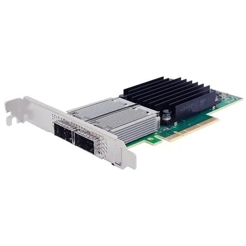 Nvidia ConnectX-6 DX - Nätverksadapter - PCIe - 100 Gigabit QSFP56 x 2 - med Överta Dell-systemets garanti ELLER ett års maskinvarugaranti - för Power