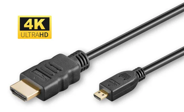 - Hög hastighet - HDMI-kabel med Ethe
