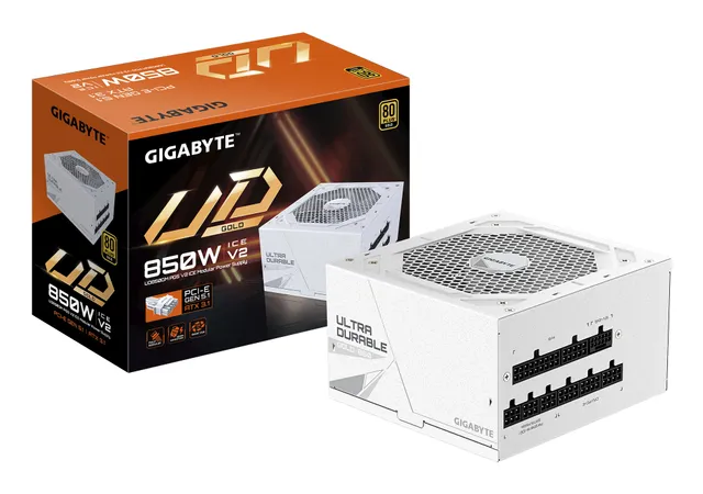 UD850GM PG5 V2 ICE Strömförsörjning - 850 Watt - 120 mm - ATX 3.1 - 80 Plus Gold certificate