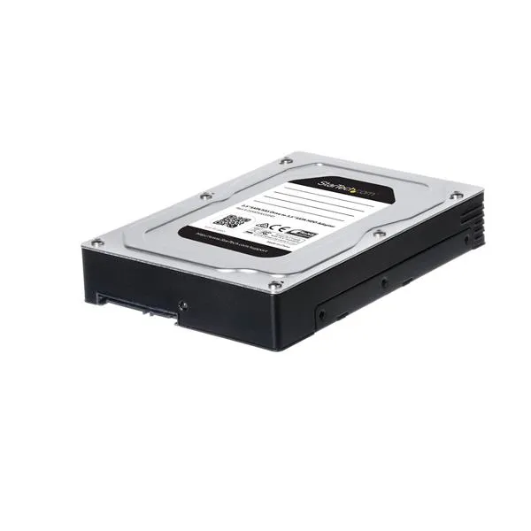 2,5- till 3,5-tums hårddiskadapter - för SATA och SAS SSD/HDD - Förvaringslåda - 2.5" - SATA 6Gb/s / SAS 6Gb/s - SAS 6Gb/s, SATA 6Gb/s - svar