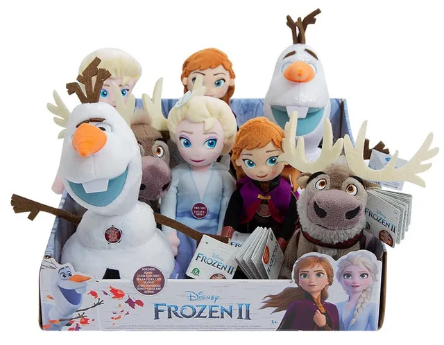 Frozen 2 Talking Small Pelush Anna