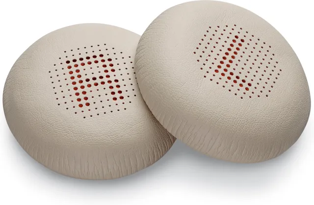 HP Poly - Öronkudde för headset - konstskinn - sand (paket om 2) - för Poly Blackwire 7225