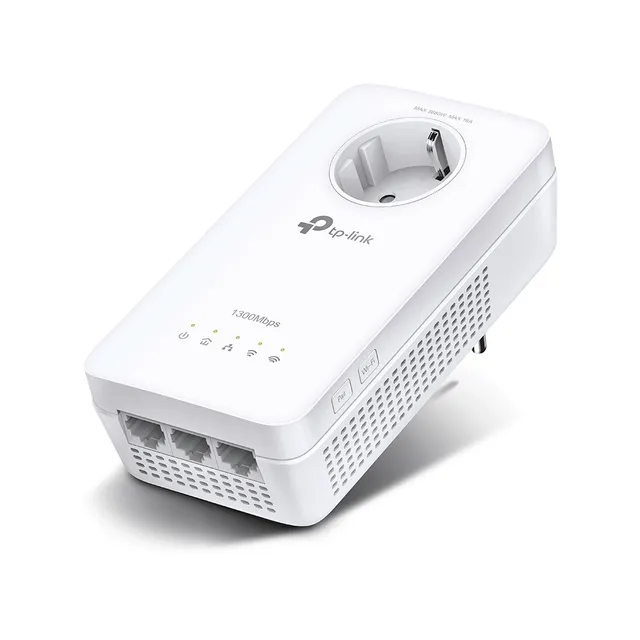 TL-WPA8631P AV1300 Gigabit Passthrough Powerline ac Wi-Fi Extender, 1200Mbps