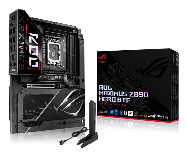 ASUS ROG Maximus Z890 Hero BTF LGA1851 ATX DDR5