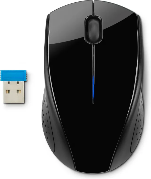HP Wireless Mouse 220 - Mouse - Optic - Svart