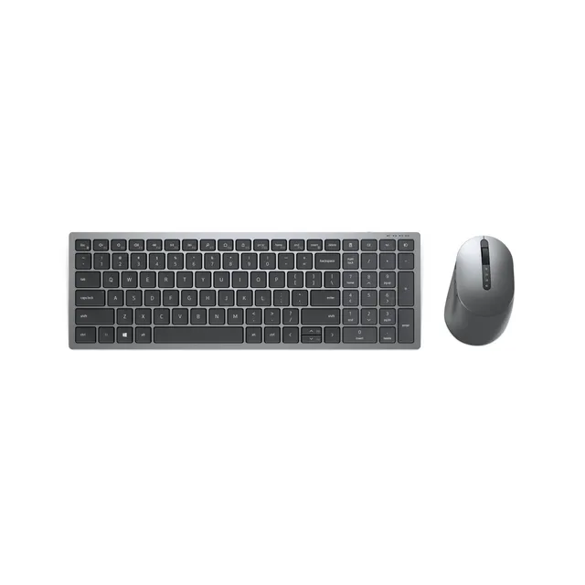 Pro Plus Compact Keyboard and Mouse US International (QWERTY) - Tastatur & Mus set - Grå