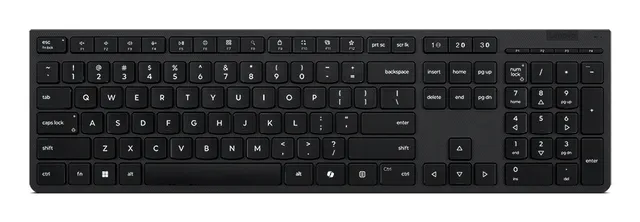 Professional - keyboard full size - US with Euro symbol - grey Input Device - Tangentbord - Engelska - Grå
