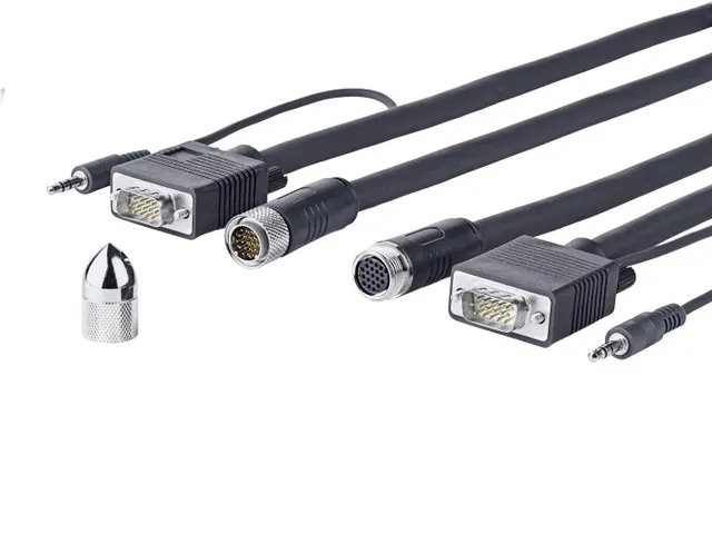 Pro Cross Wall - VGA-/ljudkabel - HD-15 (