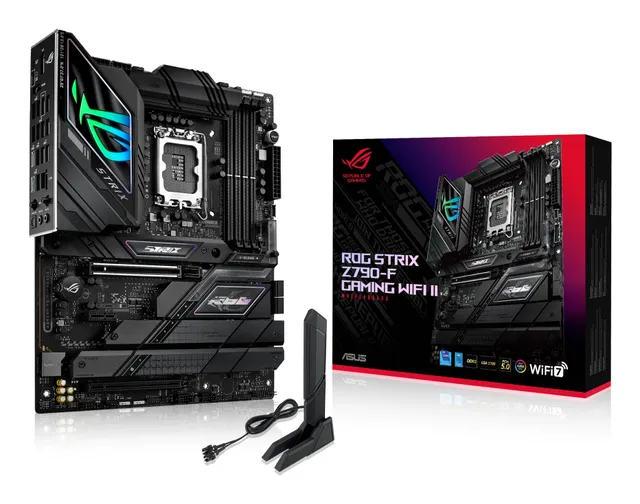 ROG STRIX Z790-F GAMING WIFI II (Fyndvara - Klass 3 Saknar aio pump connector)