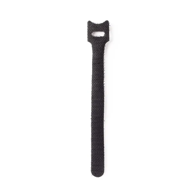 StarTech.com 6in Hook and Loop Cable Ties, 50 Pack, Black, Reusable Cable Straps, Adjustable and Flexible, Cord Organizer Tie/Wraps for Professional C