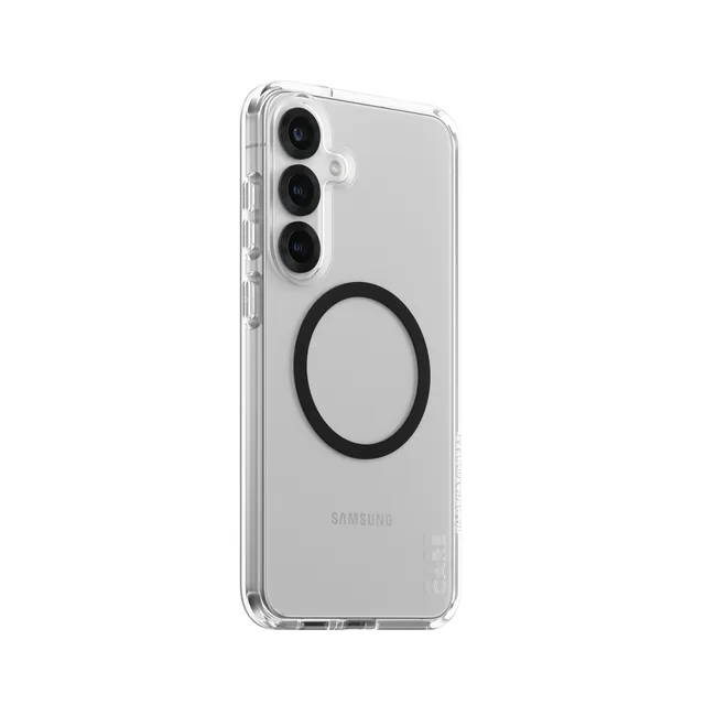 CARE by PanzerGlass Flagship Case Transparent Urban Combat w. Black QI Compatible Samsung Galaxy S25+