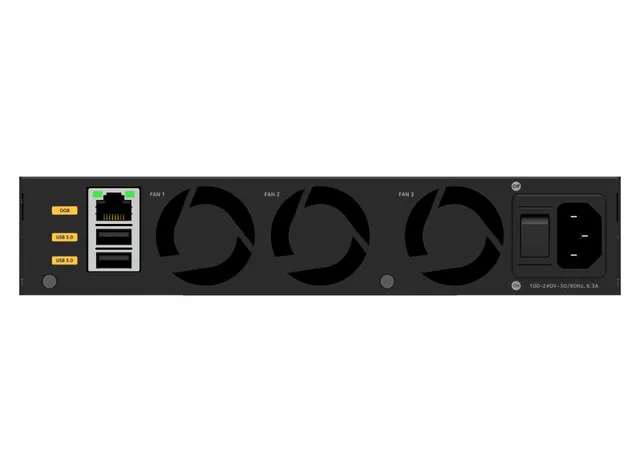 M4350 Series M4350-8X8F - Switch - L3 - Administrerad - 8 x 10/100/1000/2.5G/5G/10GBase-T + 8 x 1 Gigabit / 10 Gigabit SFP+ - främre till bakr
