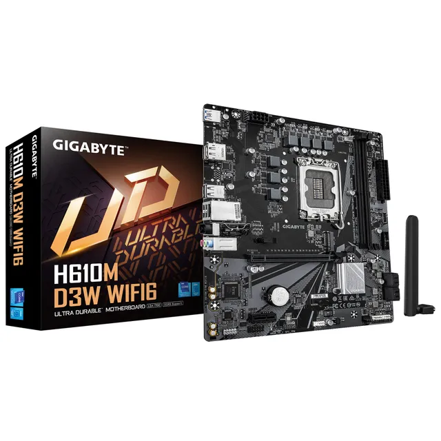H610M D3W WF6 DDR5 LGA1700 mATX -emolevy