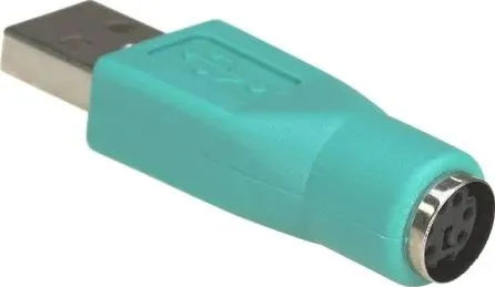 USB-A hane till PS/2 hona – passiv adapter