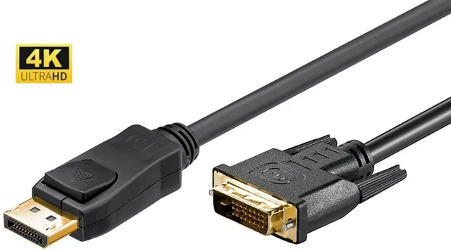 DisplayPort-kabel - dubbel länk - D