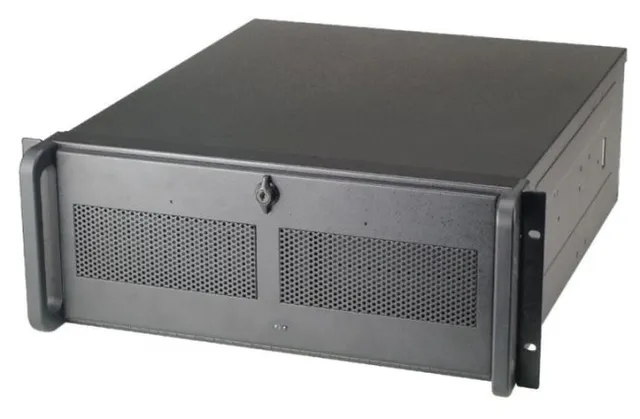 UNC-410S-B - kan monteras i rack - 4U - Chassi - Server (Rack) - Svart