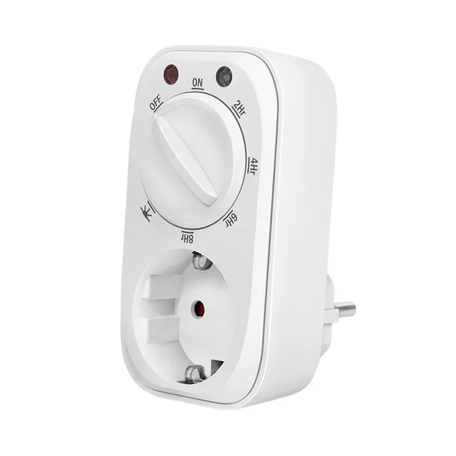 Mechanical time switch with dusk sensor