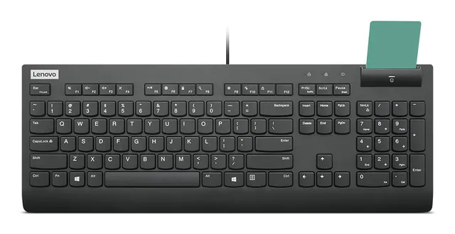 Smartcard II - keyboard - QWERTY - Swedish/Finnish - black Input Device - Tangentbord - Svenska/finska - Svart