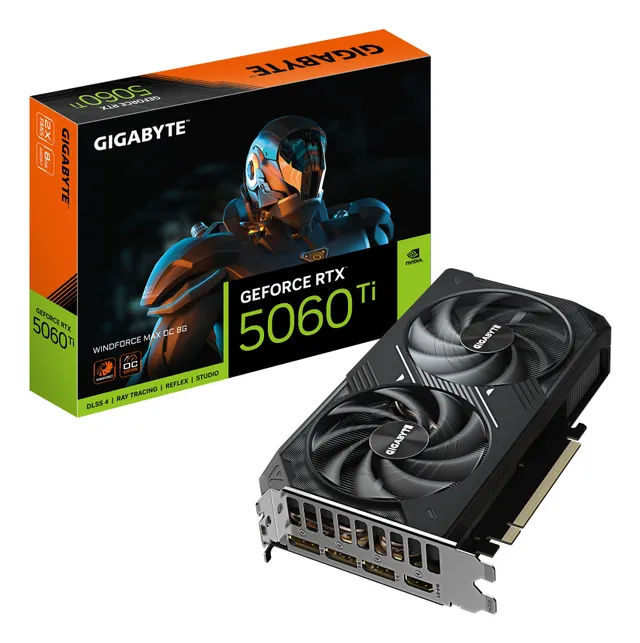 GeForce RTX 5060 Ti WINDFORCE MAX 8GB OC