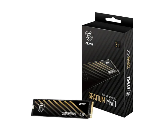 Spatium M461 SSD - 2TB - M.2 2280 - PCIe 4.0