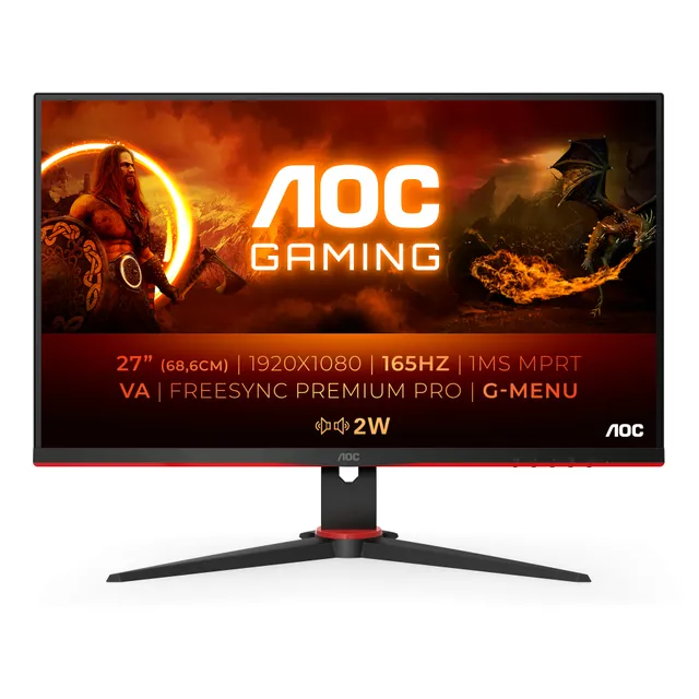 Gaming 27G2SAE - 27" - 1920 x 1080 - 165Hz - FreeSync
