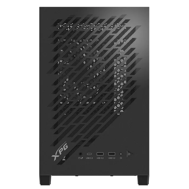 XPG VALOR AIR NANO -miditornikotelo RGB-valaistuksella, musta