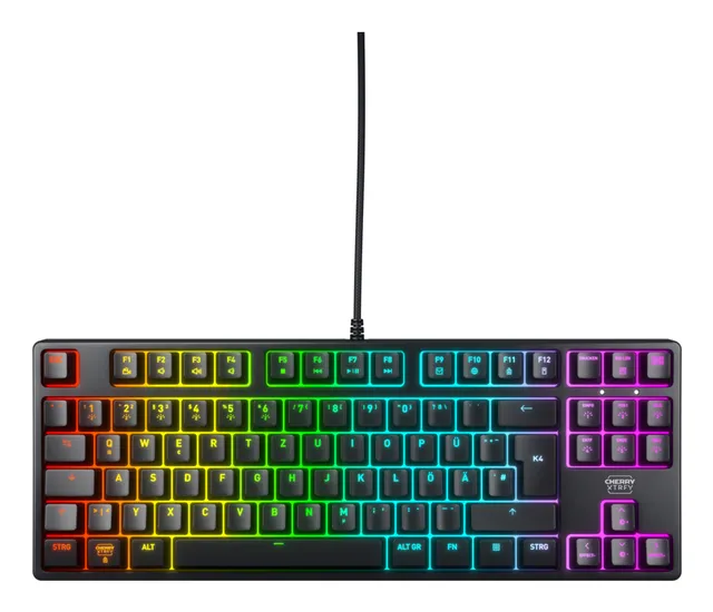 XTRFY K4V2 - Gaming Tangentbord - Tysk - Svart