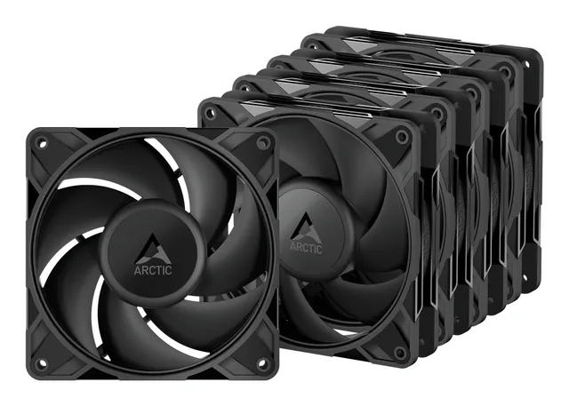 P12 Pro PWM Svart PST 120mm 5-pack