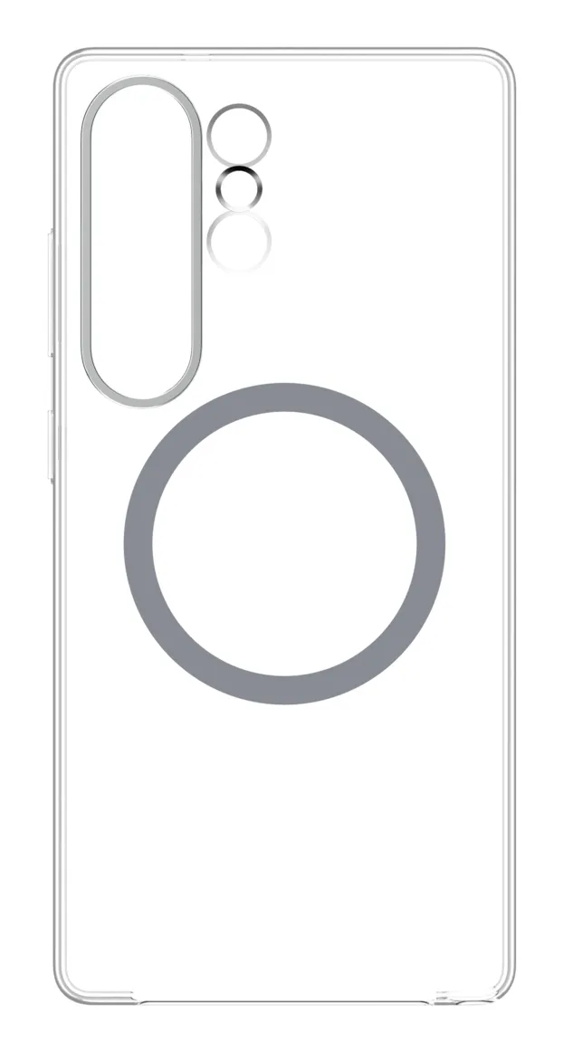 Galaxy S25 Ultra Clear magnetfodral (transparent)
