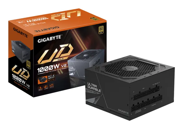 UD1000GM PG5 V2 Strömförsörjning - 1000 Watt - 120 mm - ATX 3.1 - 80 Plus Gold certificate