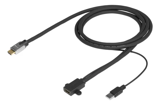 Pro - Hög hastighet - HDMI-kabel med Ethe