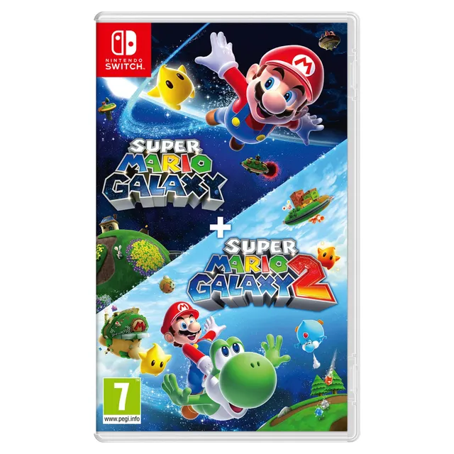 Super Mario Galaxy + Super Mario Galaxy 2 - Switch + Switch 2
