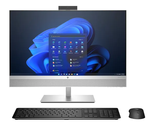 HP EliteOne 870 G9 - Allt-i-ett Core i7 i7-14700 / upp till 5.4 GHz - vPro Enterprise - RAM 32 GB - SSD 512 GB - NVMe - UHD Graphics 770 - Gigabit Eth