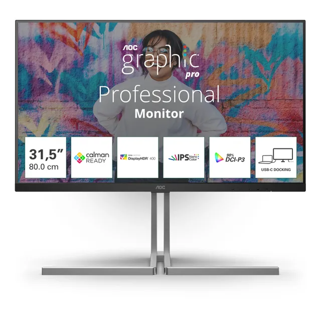 32" 4K skärm U32U3CV