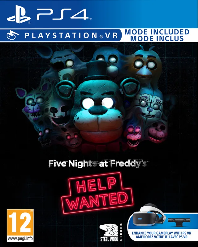 Interactive Entertainment Five Nights at Freddy''s: Help Wanted, PlayStation 4, T (Tonåring), Fysiskt medium, Virtual Reality(VR)-headset krävs