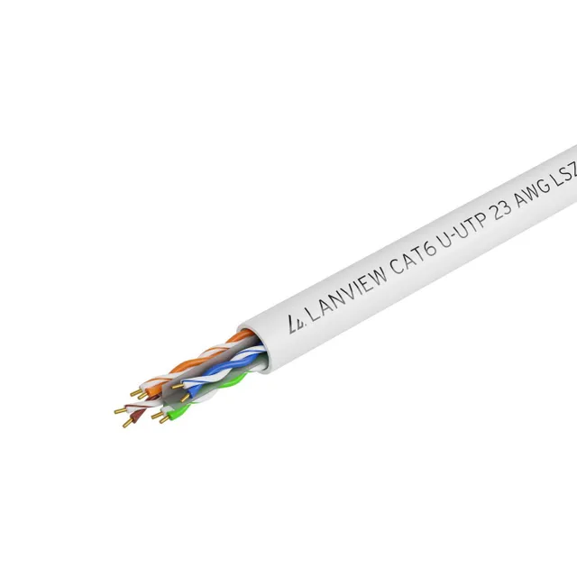 - Bulkkabel - 305 m - 6.3 mm - UTP - CAT 6