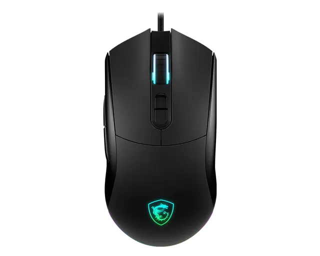 FORGE GM320 - mouse - USB 2.0 - Mouse - Optic - 7 knappar - Svart