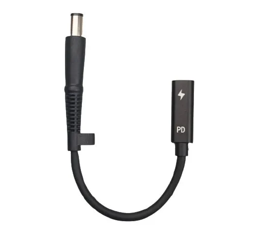 - Strömadapter - USB-C (hona) till DC-ja