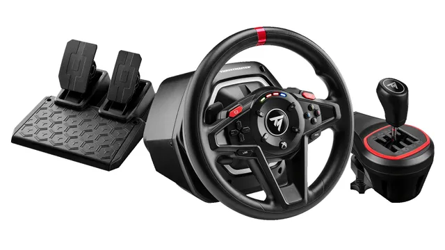 T128 Shifter Pack – ratt, handkontroll och pedalsats – Microsoft Xbox One