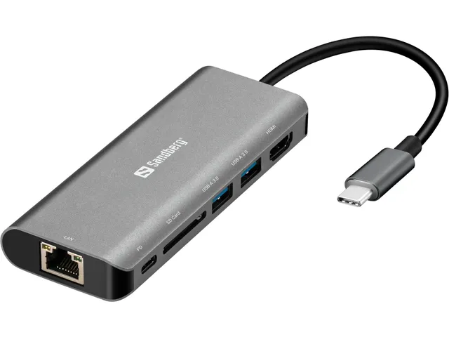 - Dockningsstation - USB - HDMI - 1GbE