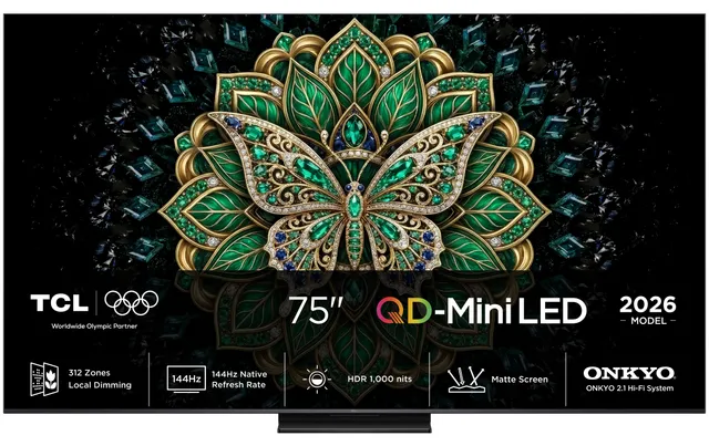 75C6K Pro - 75 Diagonal klass C6K Pro Series LED-bakgrundsbelyst LCD-TV - QD-Mini LED - Smart TV - Google TV - 4K UHD (2160p) 3840 x 2160 - HDR - Quantum Dot, Mini-LED