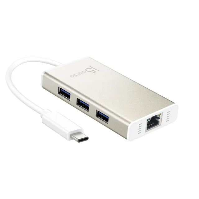 USB-C Multi-Adapter Gigabit Ethernet, USB 3.1 HUB
