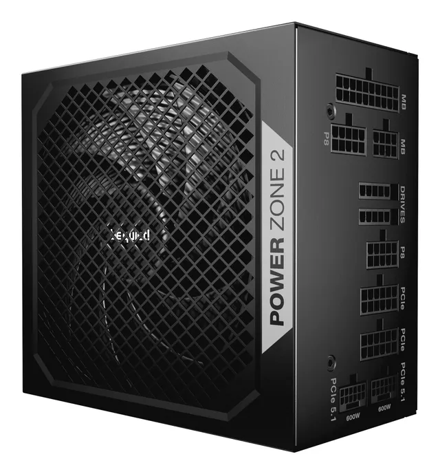POWER ZONE 2 1200 Strömförsörjning - 1200 Watt - 140 mm - ATX 3.1 - 80 Plus Platinum certificate