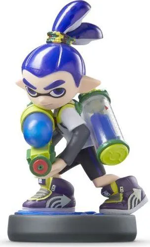 amiibo Inkling Boy - Splatoon - extra videospelfigur för spelkonsol - för New Nintendo 3DS, New Nintendo 3DS XL Nintendo Switch, Nintendo Switch Lite