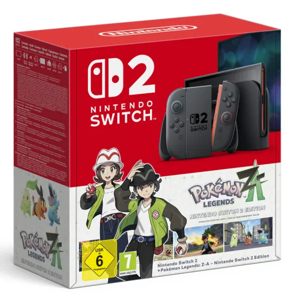 Switch 2 Pokemon Legends Z-A Bundle
