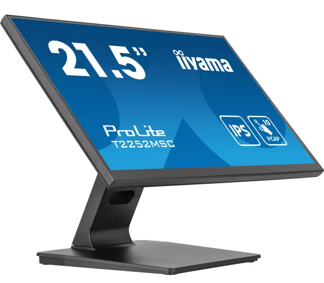 22" iiyama ProLite T2252MSC-B2 - 1920x1080 (FHD) - 60Hz - IPS
