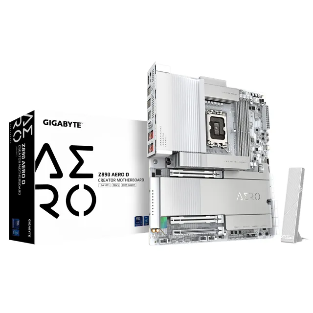 Z890 AERO D Moderkort - Intel Z890 - Intel LGA1851 - DDR5 RAM - ATX