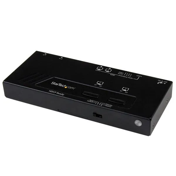 2x2 HDMI Matrix Switch with Remote -